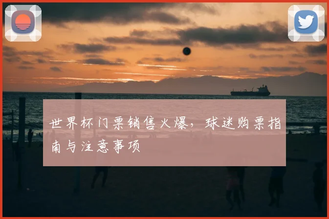 世界杯门票销售火爆,球迷购票指南与注意事项